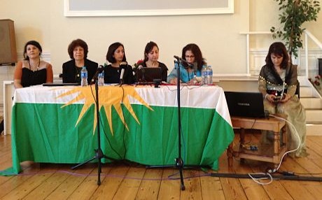 “What changes there have been are small,” said Kwestan Omarzada, an organizer from Navend. “Kurdish women still face problems from their treatment by the Iranian government and from traditional Kurdish attitudes towards women,” Photo by Narin Afraseab.