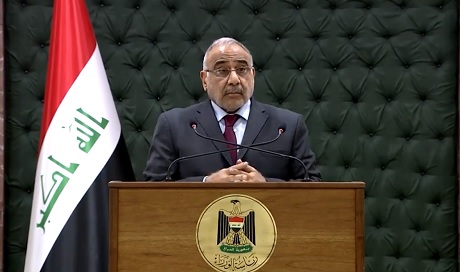 Iraqi skirmishes with YBS now ‘under control’ in Shingal: PM Abdul-Mahdi 