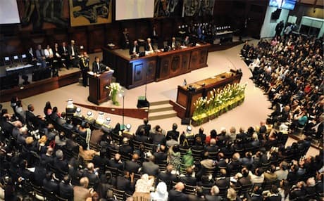 The 128 Inter-parliamentary Union (IPU) brought together 1,300 delegates from 121 countries. Photo: telenocheonline