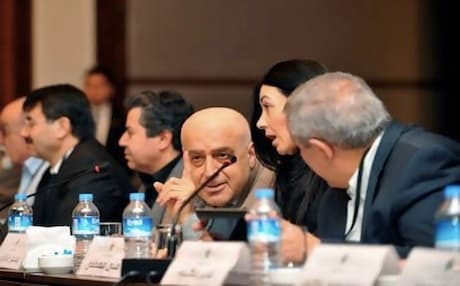 Syrian opposition leaders meeting in Istanbul to form the Syrian interim government, March 19, 2013. Photo: AFP