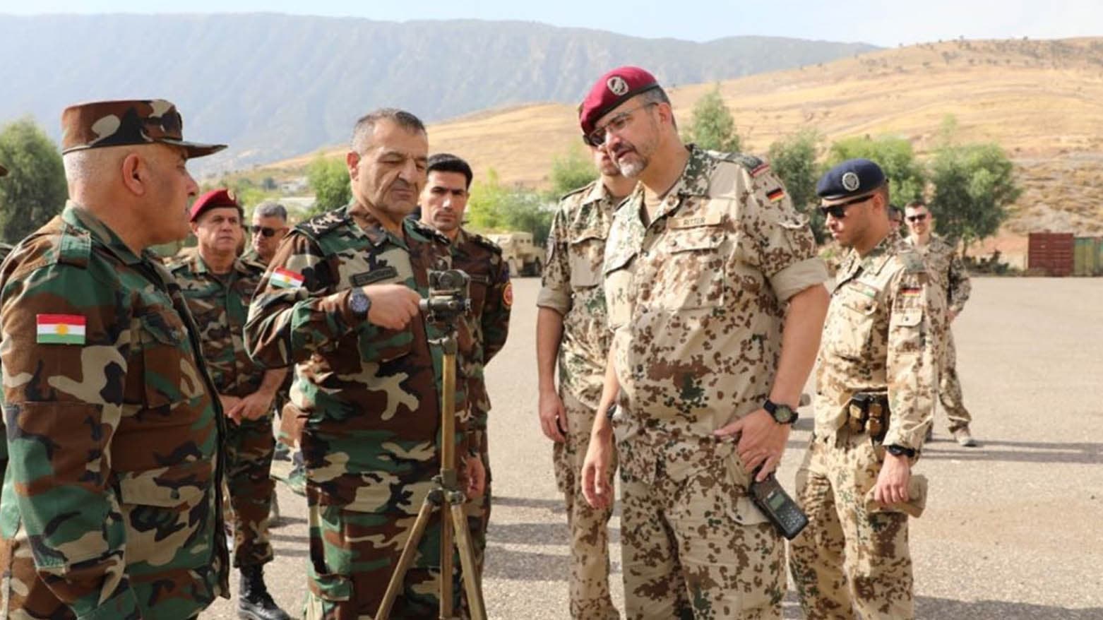 Almanya hêzên xwe ji Herêma Kurdistanê vedikişîne