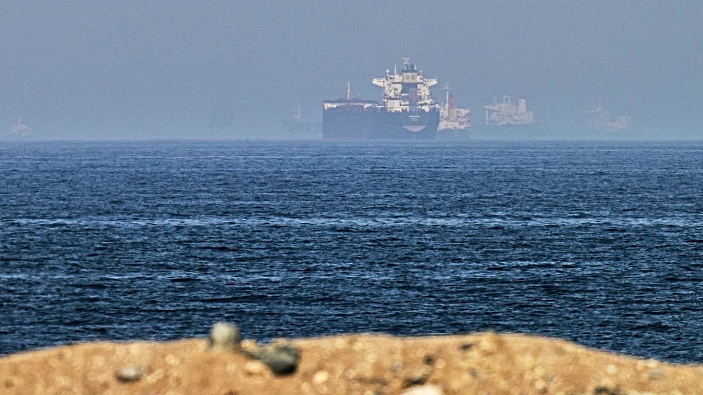 Cargo vessel hit by 'unknown projectile' in Strait of Hormuz amid US-blockade