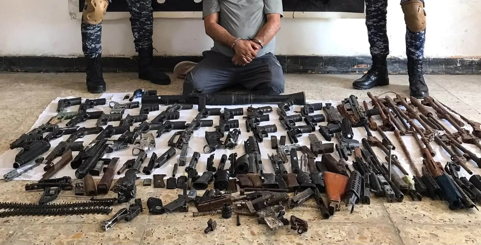 Irak’ta silahsızlanma operasyonu: Bir ayda 3 bin silah ve 16 bin mermi ele geçirildi!
