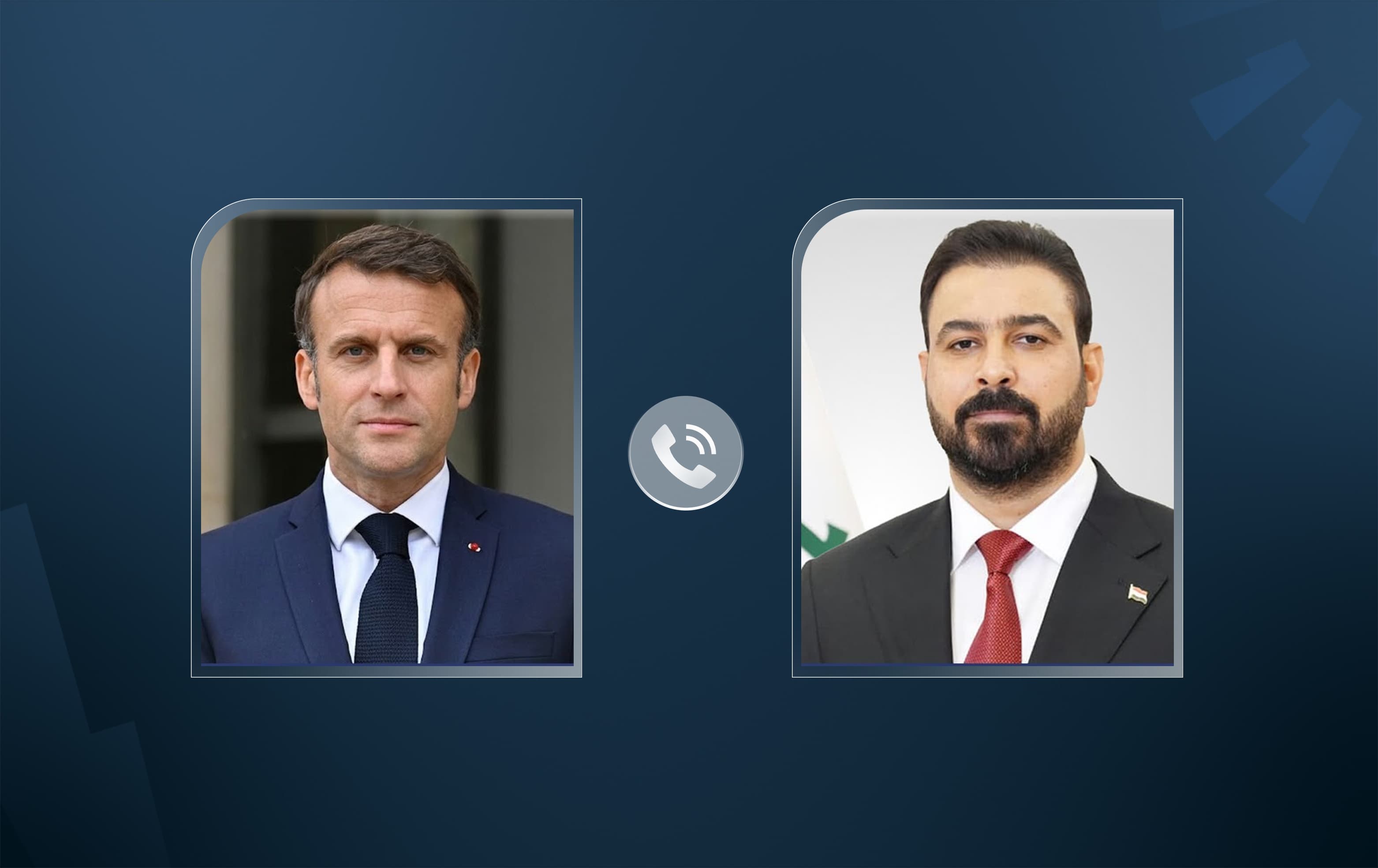 Iraq’s PM discusses regional tensions, coalition withdrawal with Macron