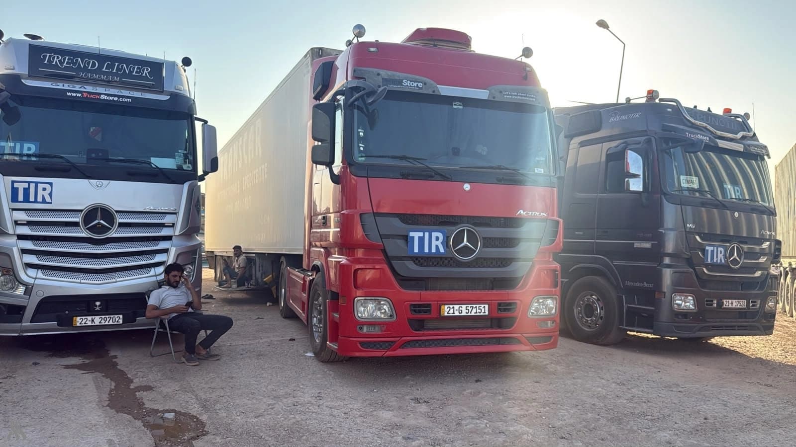 Iraqi trucks complete first international overland transport to Turkmenistan