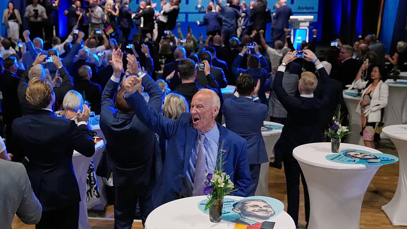 AfD, Saksonya-Anhalt seçimlerinde açık ara birinci