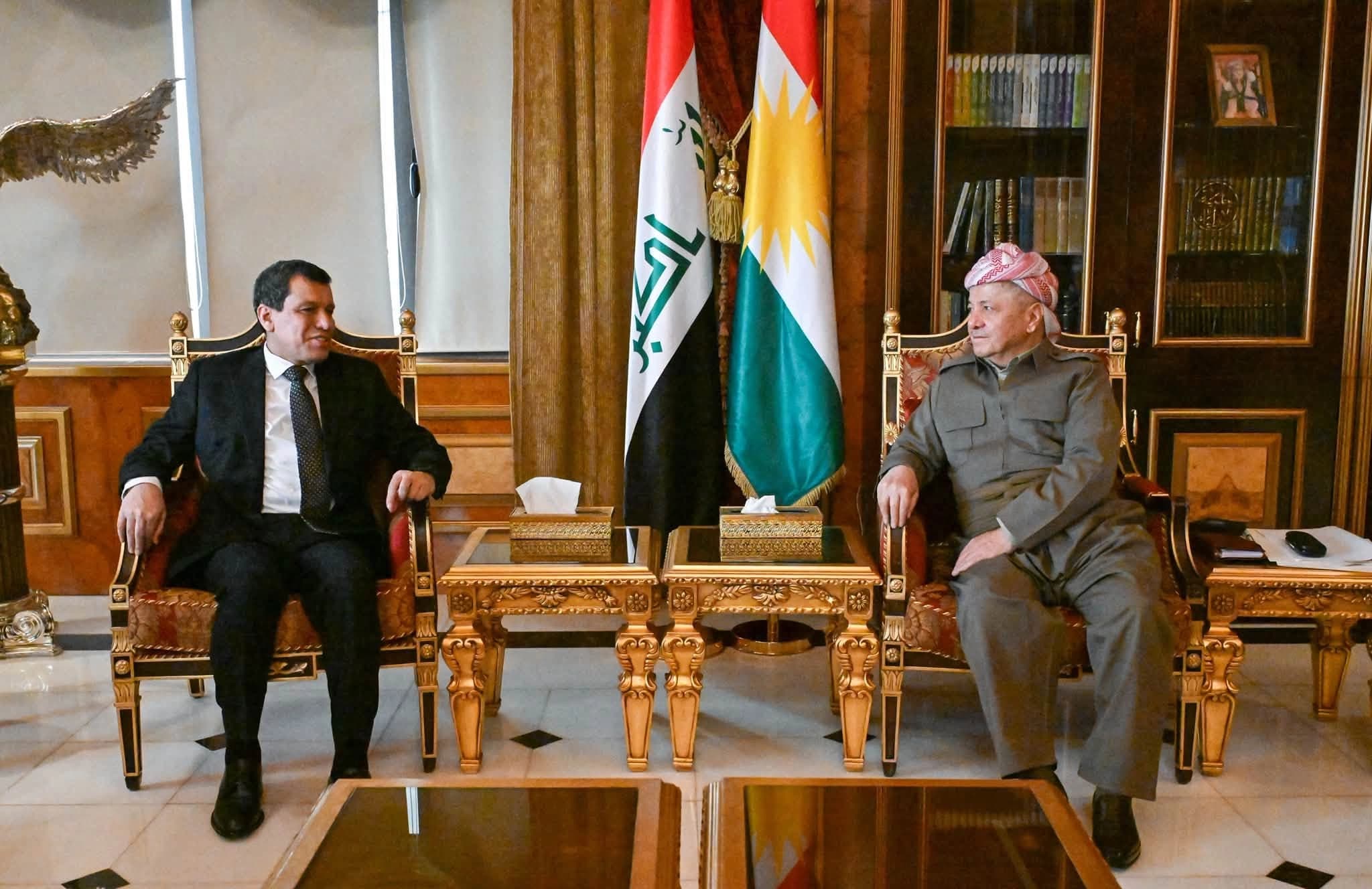 Serok Barzanî û Mezlûm Ebdî civiyan