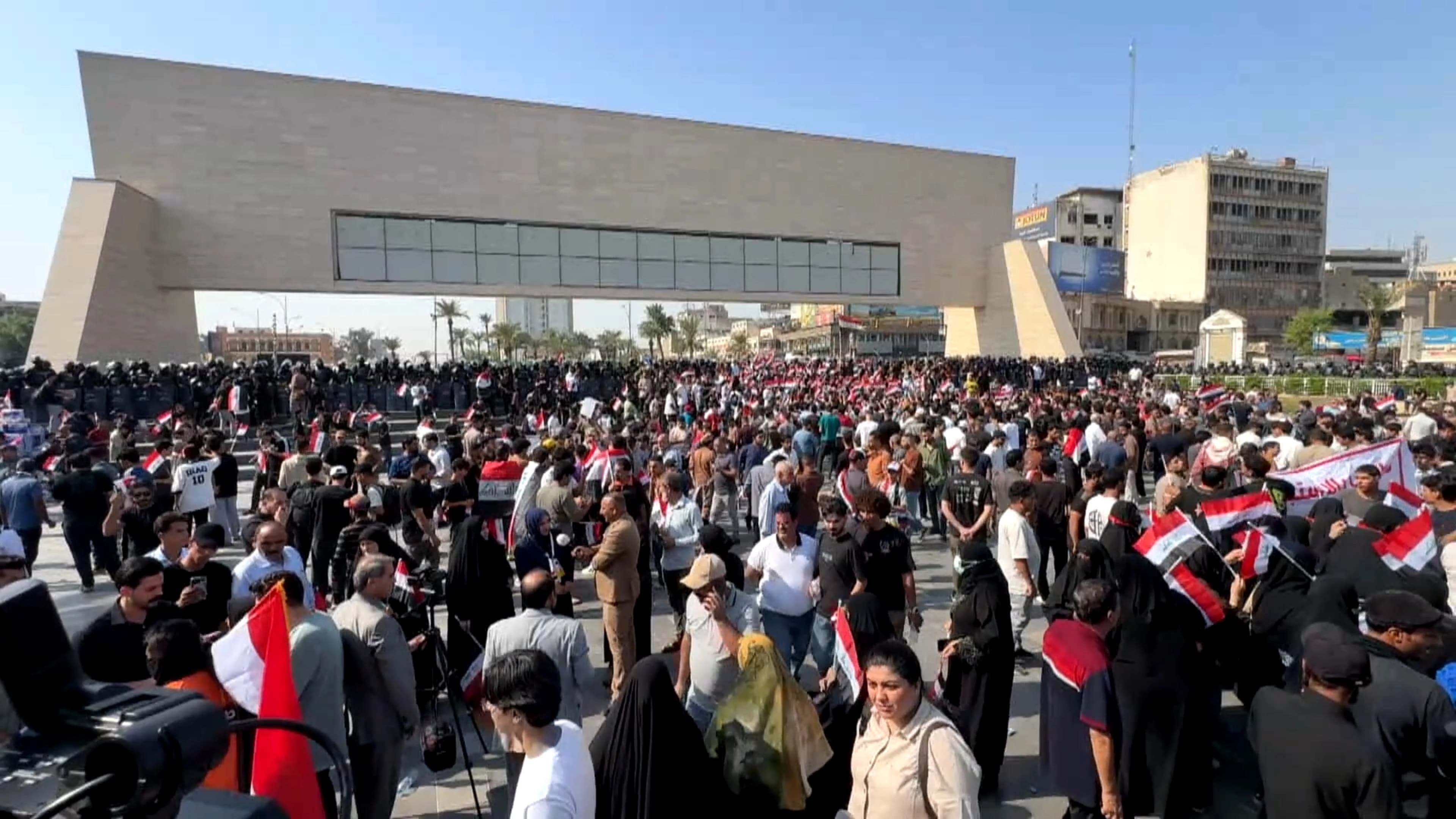 Iraqis call for accountability on the seventh anniversary of Tishreen protests