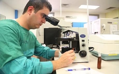 Located on Erbil’s 60 Meter Street, the Medya Diagnostic Center is the first of its kind in Iraq, and its labs fully meet international standards, says Raman Pollus, the center’s medical director. Photo: Rudaw