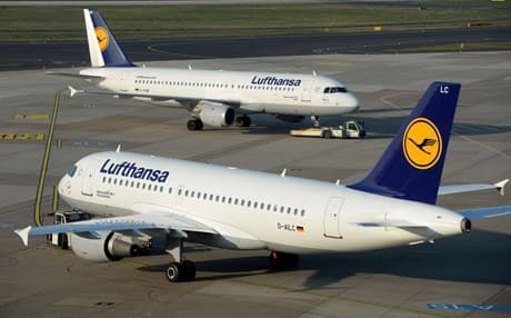 Germany airline, Lufthansa. AFP Photo.