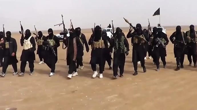 ISIS militants. Photo: AP.