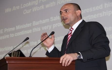 Kurdistan Region's Minister of Planning Ali Sindi. Photo: KRG