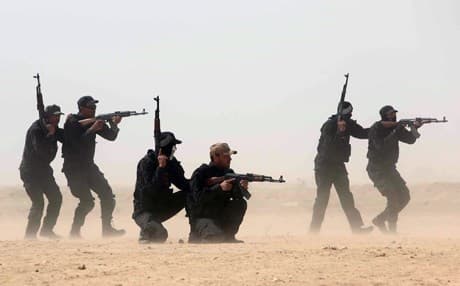 Iraqi Shiite forces. Photo: Rudaw.