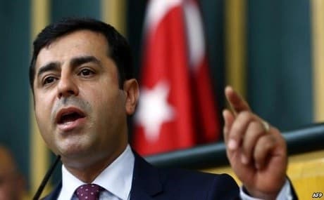 Salahattin Demritas is the co-leader of the left-wing pro-Kurdish Peoples' Democratic Party (HDP). Photo: AFP