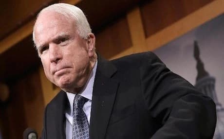 Republican Senator John McCain. AFP Photo