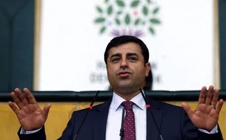 Selahattin Demirtaş, co-chair of the Peoples’ Democratic Party (HDP). Photo: Adem Altan/AFP