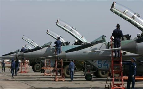 AFP photo of a Russian airbase