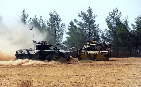 Turkey began military operations in Jarablus to ‘eradicate’ ISIS from its borders. AP file photo.