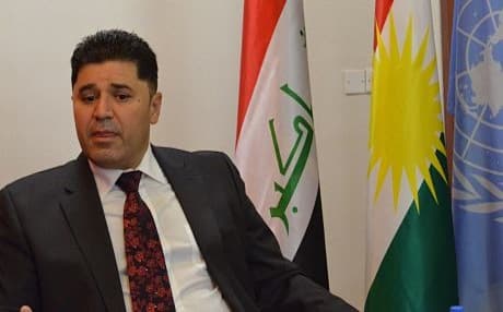Dindar Zebari, assistant head of Kurdistan Region’s department of foreign relations. Photo: Rudaw