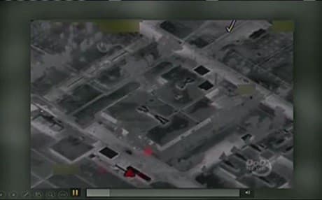 Earlier this month, the Pentagon announced they had destroyed an ISIS chemical weapons plant near Mosul. Photo: Department of Defense video