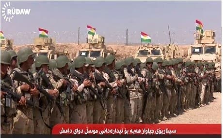 Kurdish Peshmerga forces are expected to participate in the offensive from the northern front as part of an agreement signed with the United States and Iraqi army.