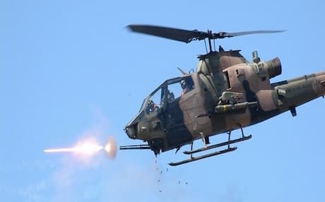 A Turkish military helicopter. Photo: Turkish army.