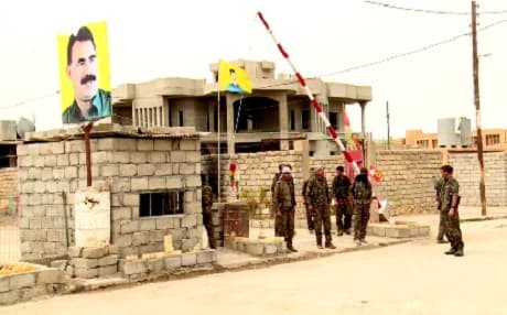 PKK forces in Sinjar. Photo: Rudaw video