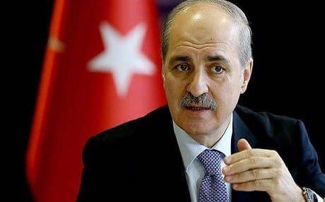 Turkey’s deputy prime minister and official government spokesman Numan Kurtulmus. Photo: AA