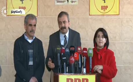 The Kurdish MPs from Turkey. Photo: Rudaw