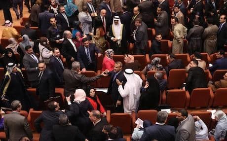 Iraqi parliament. Photo: AP