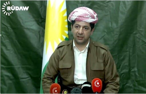 “We give this news to the people of Kurdistan and the world that the enemies of Kurdistan, the enemies of humanity and coexistence have faced a major defeat,” Barzani told reporters.