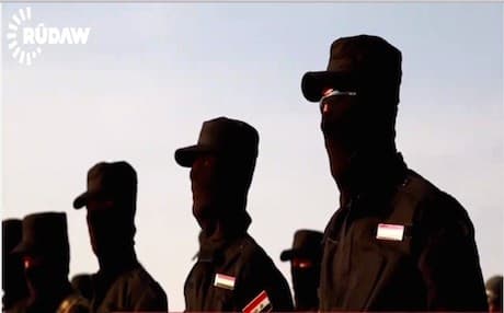 Shiite militias training south of Kirkuk