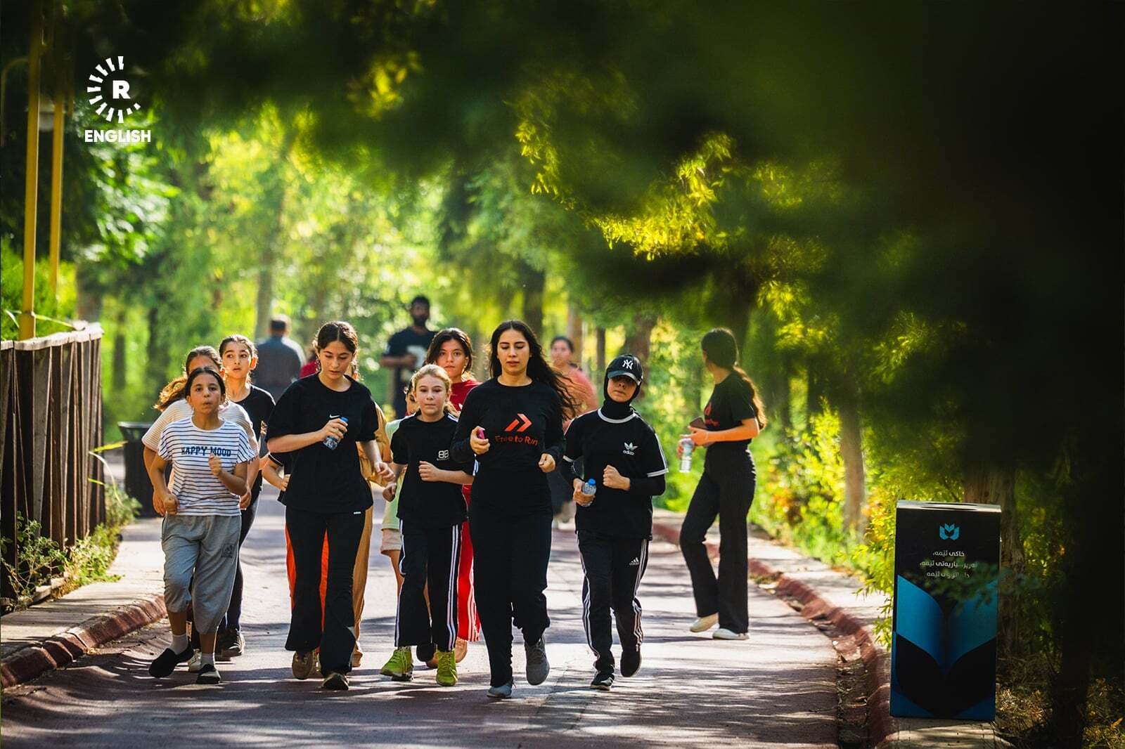 Erbil residents brave summer heat to stay active