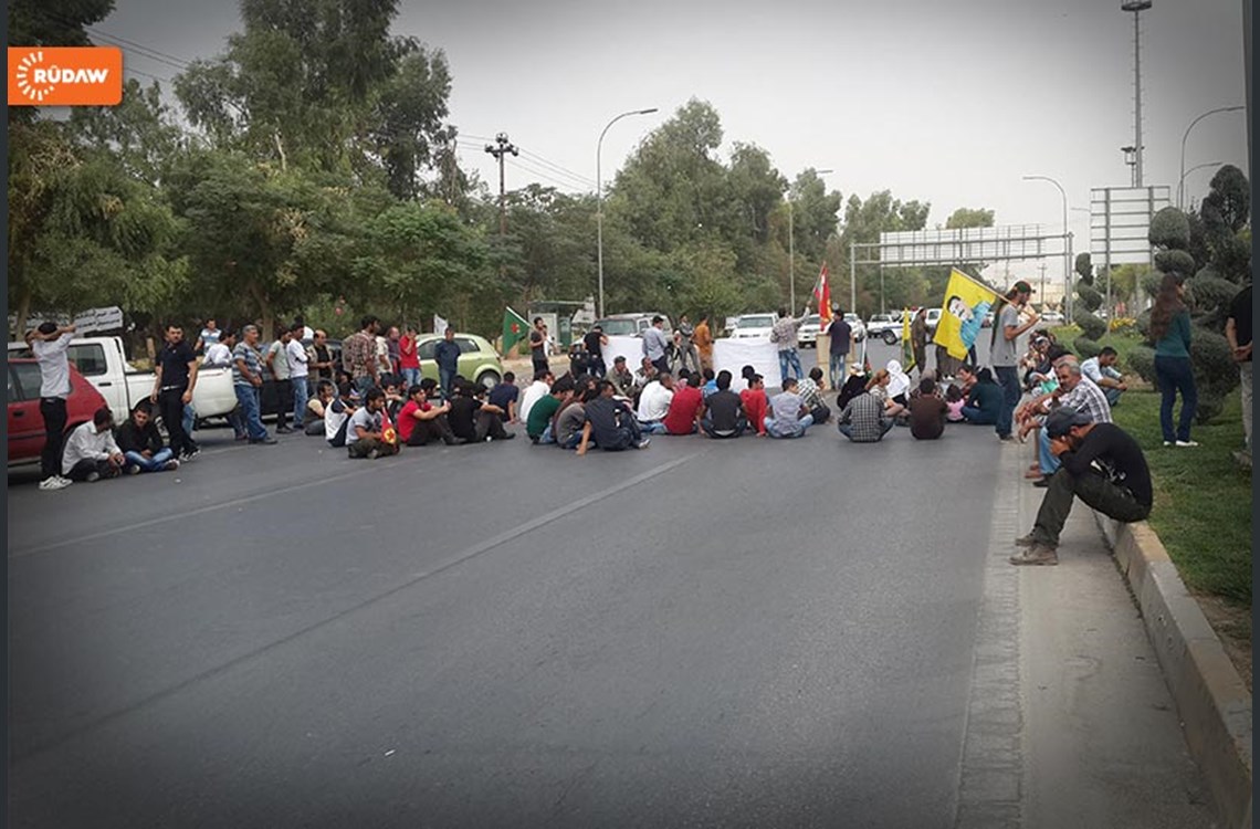 گردبوونەوەیەک بۆ بەهاناوەچوونی کۆبانی لە کاتی گەیشتنی شاندێکی نەتەوە یەگرتووەکان بۆ پەرلەمانی کوردستان 2