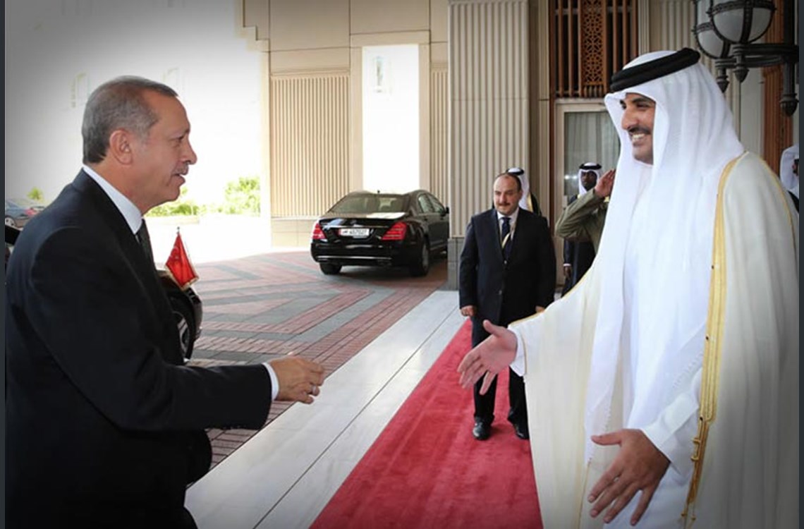 Türkiye Cumhurbaşkanı Recep Tayyip Erdoğan Katar'ın Başkenti Doha'da... 1