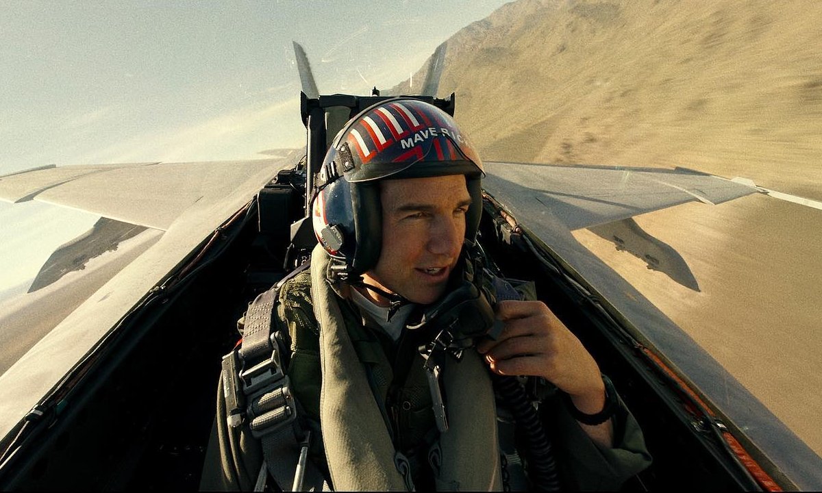 تۆم کروز لە فیلمی 'Top Gun:Maverick' 