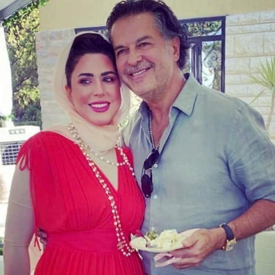 Maysam Rubayi ve Lübnanlı şarkıcı Ragheb Alama