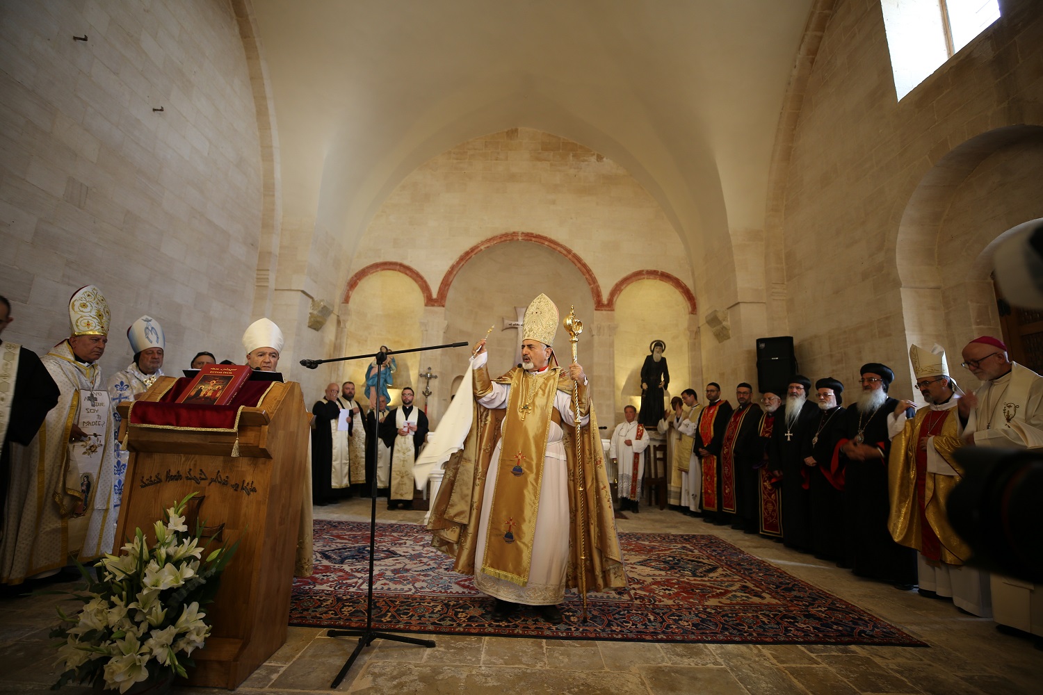 Mardin'de restore edilen tarihi Mor Efrem Kilisesi ibadete açıldı / Foto: AA