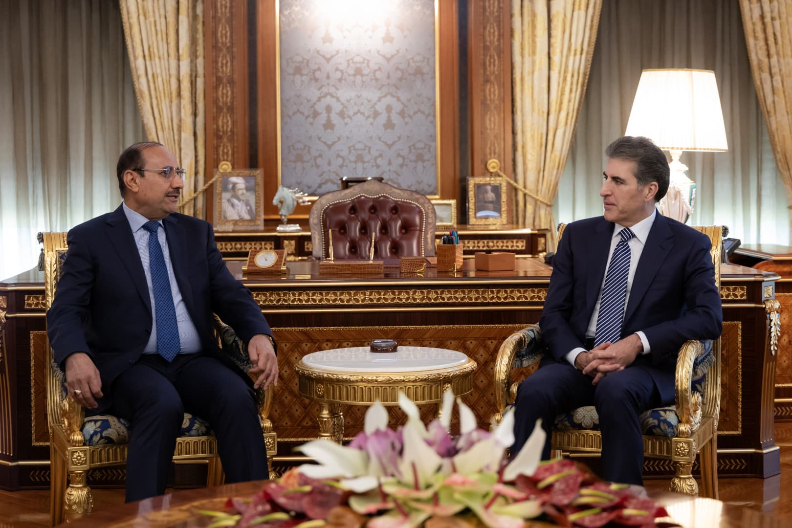 President Barzani, Baghdad governor discuss closer cooperation between Erbil, Baghdad cities