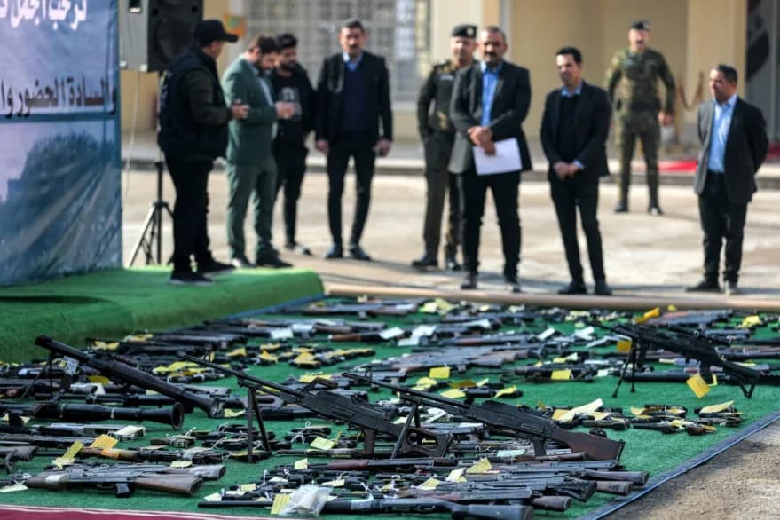 Kirkuk registers 11,000 light weapons under Iraq’s gun licensing system