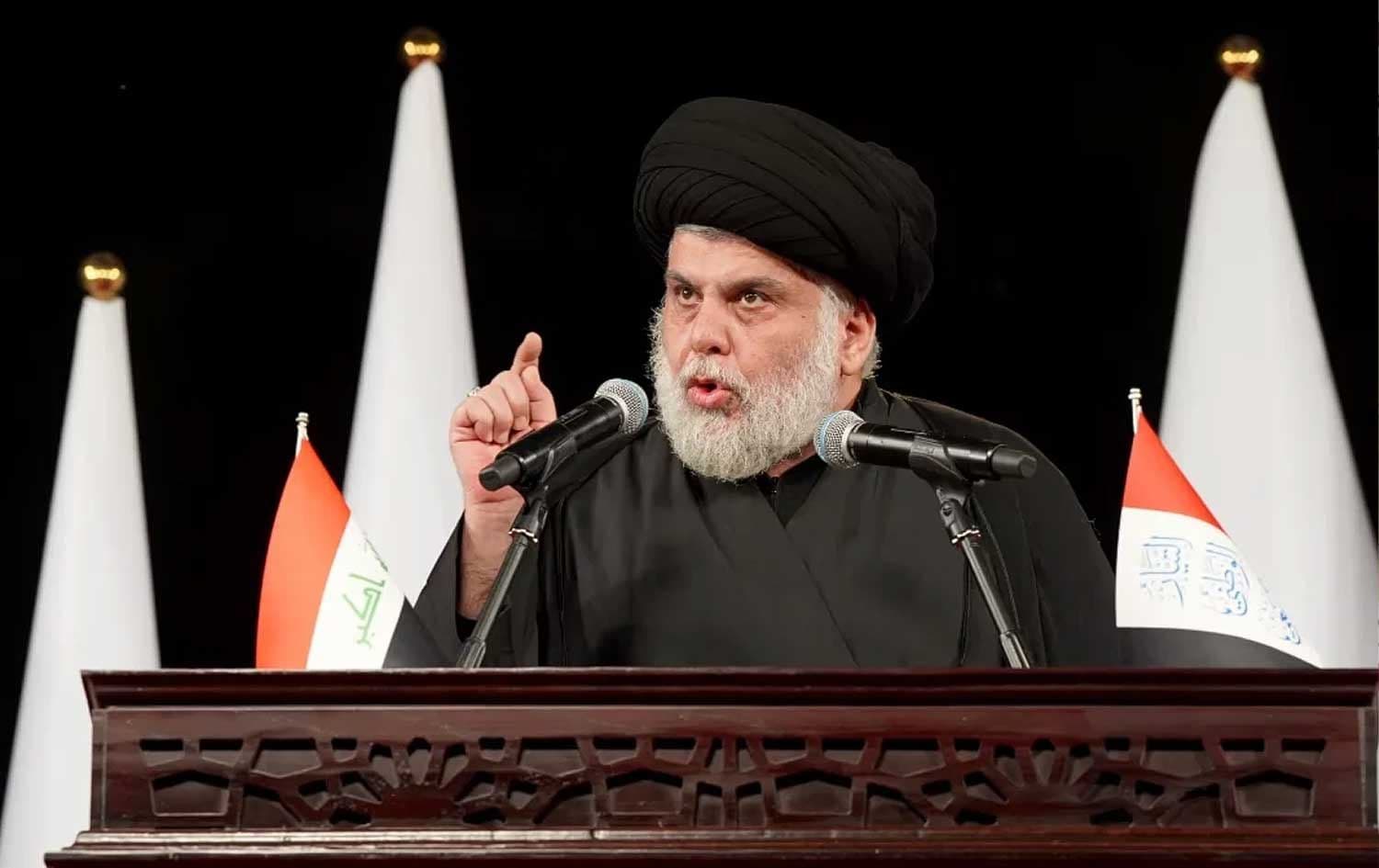 Sadr backs Iraq's anti-corruption crackdown, urges supporters to rally Friday