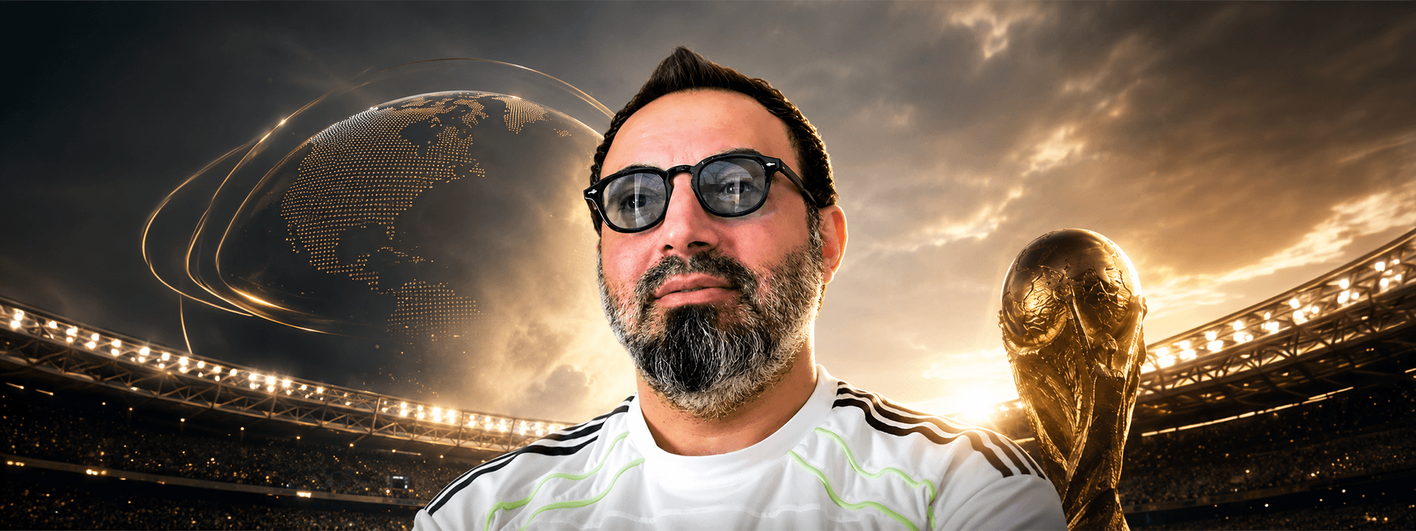 مێسی یان رۆناڵدۆ دەمرێت؛ پێشبینییە نامۆکانی ئالان مستەفا بۆ مۆندیال