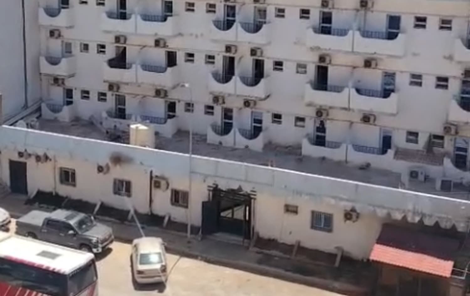 هاونیشتمانییەکە وێنەی ئەو ناوچەیەی گرتووە کە تێیدا ماونەتەوە