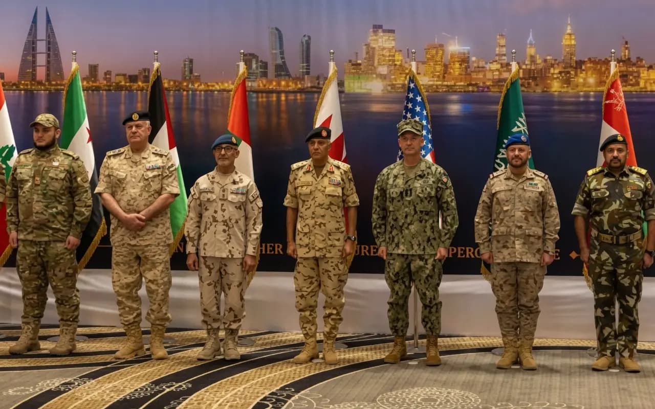 CENTCOMê li Behreynê civîneke leşkerî pêk anî / Wêne: CENTCOM