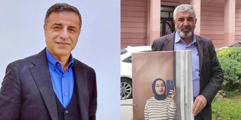 Demirtaş Rojin Kabaiş'in babası ile görüşecek