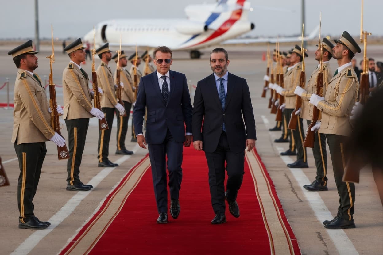 Macron Suriye’de: Yeni bir sayfa açalım