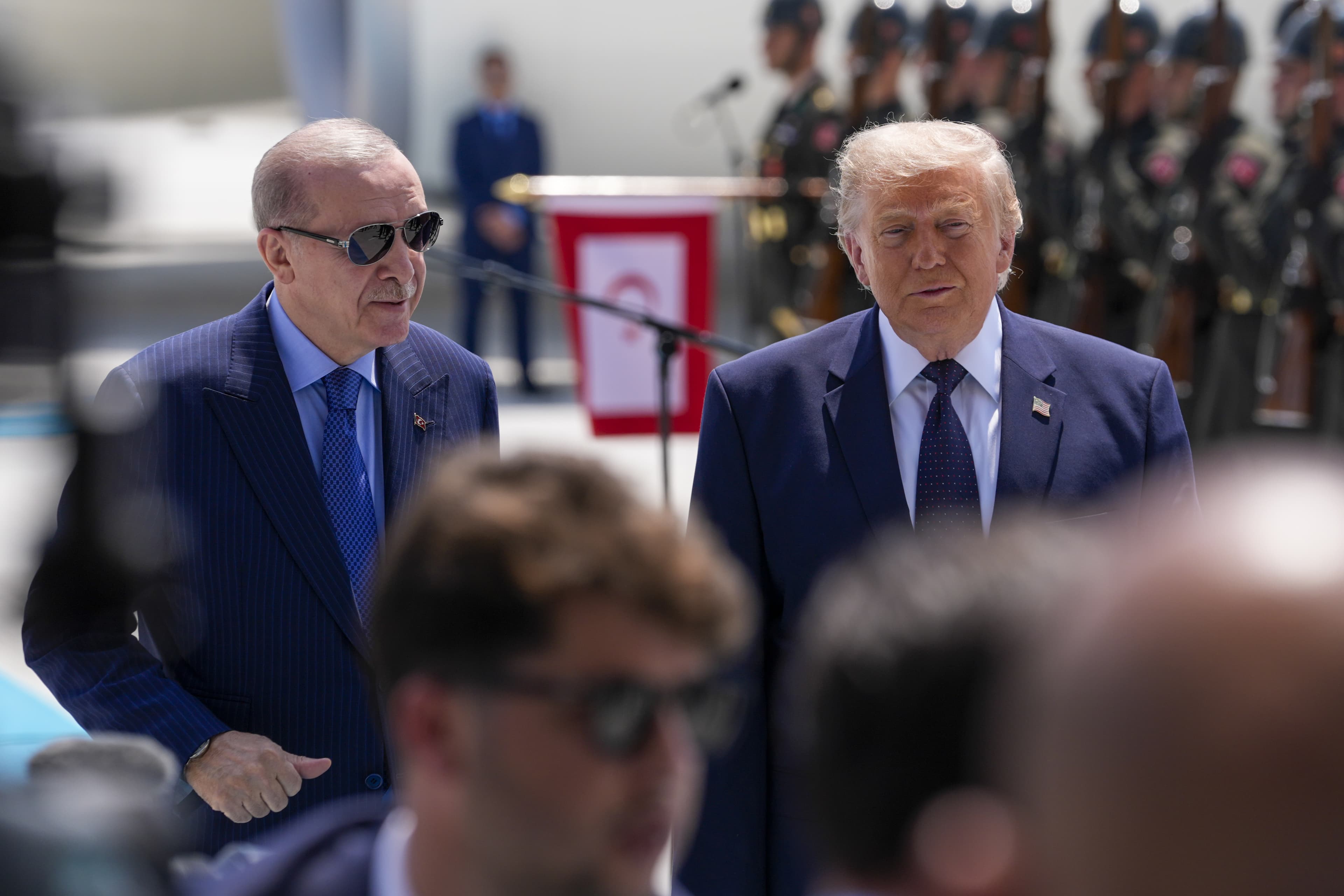 ABD Başkanı Trump Ankara'da