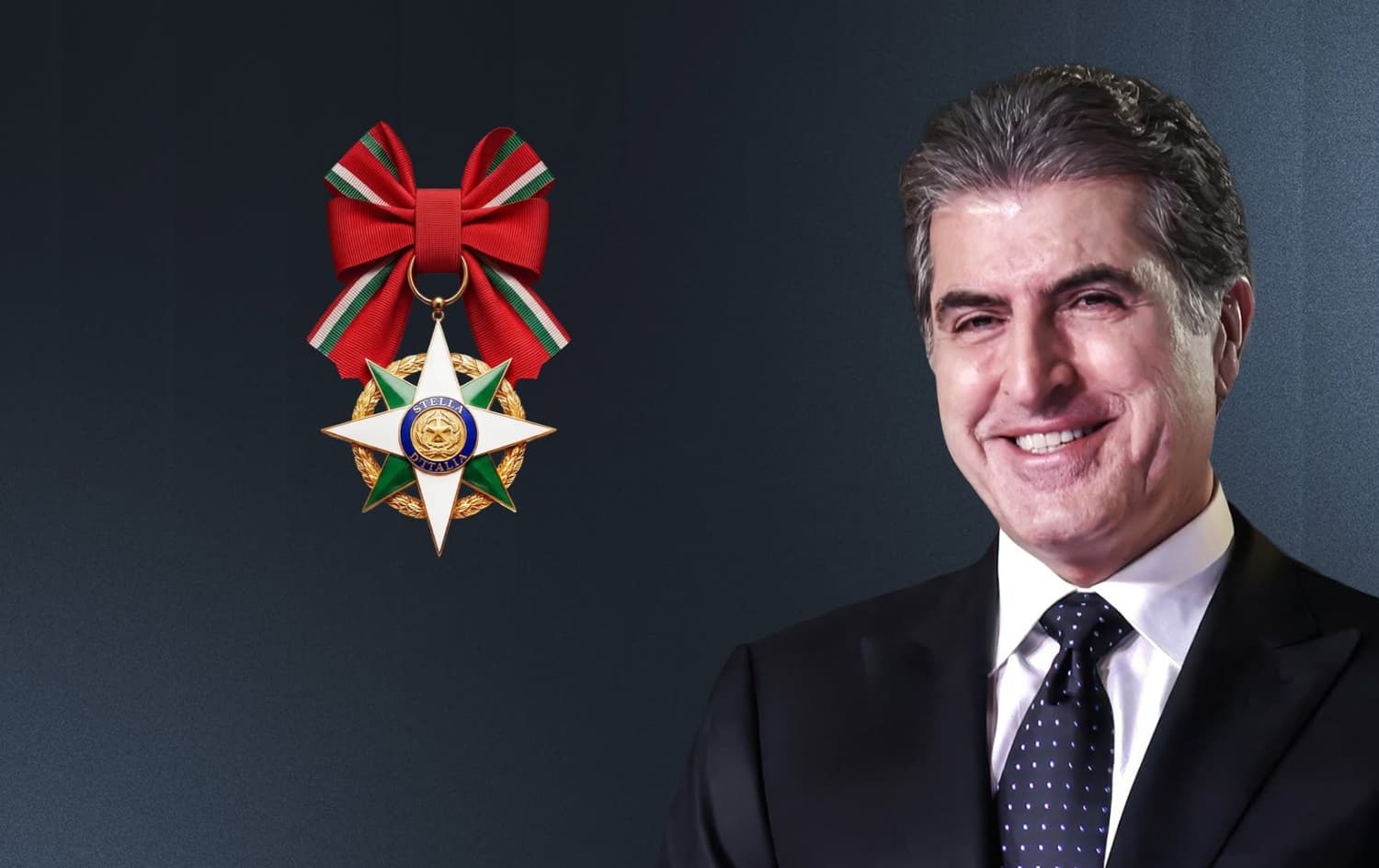 Kürt halkı ile İtalya arasındaki tarihi köprülerin mimarı: Başkan Neçirvan Barzani'nin çabaları nişanla taçlandı