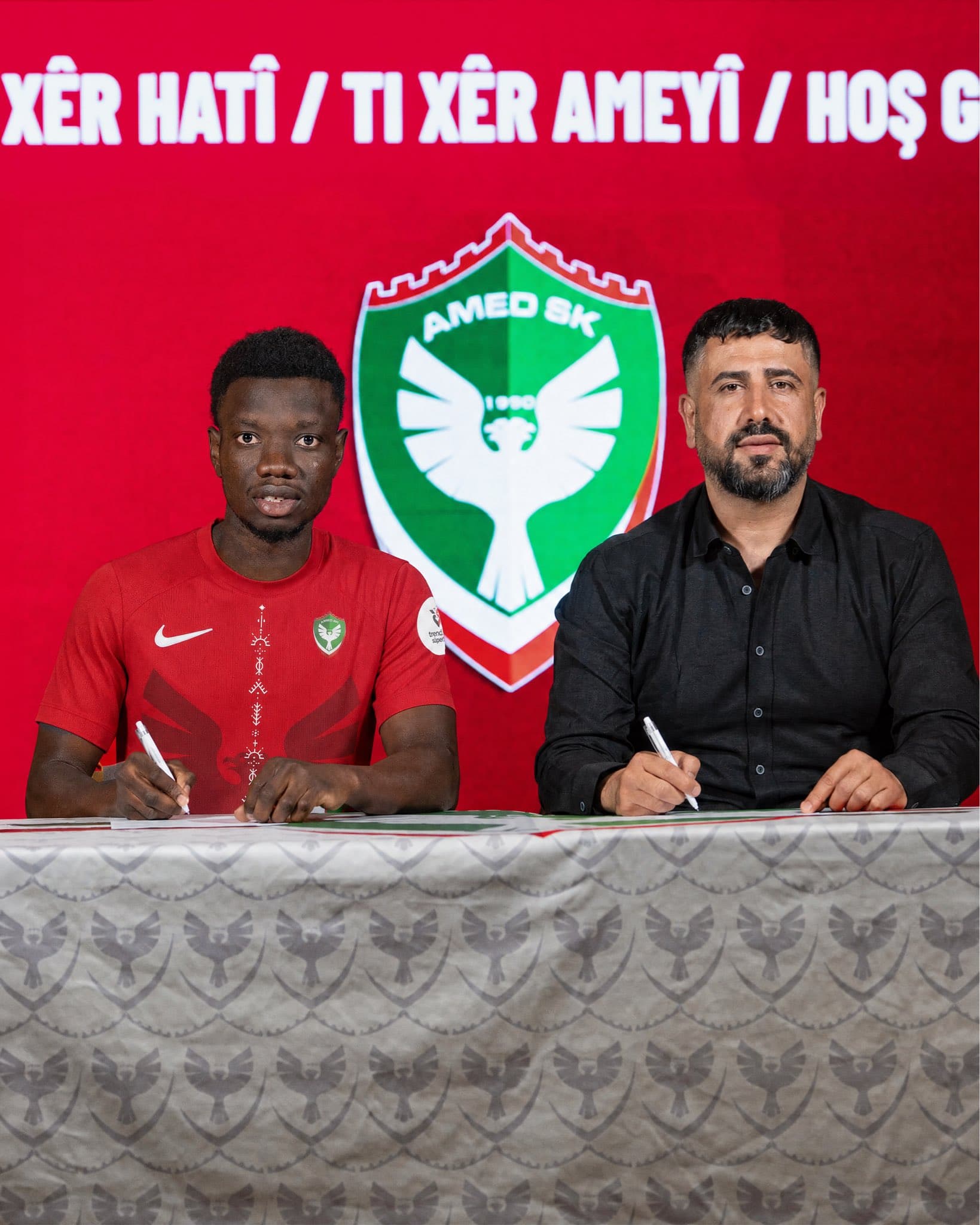 Merasîma îmzekirina Amadou Cisse / Wêne: Amedspor