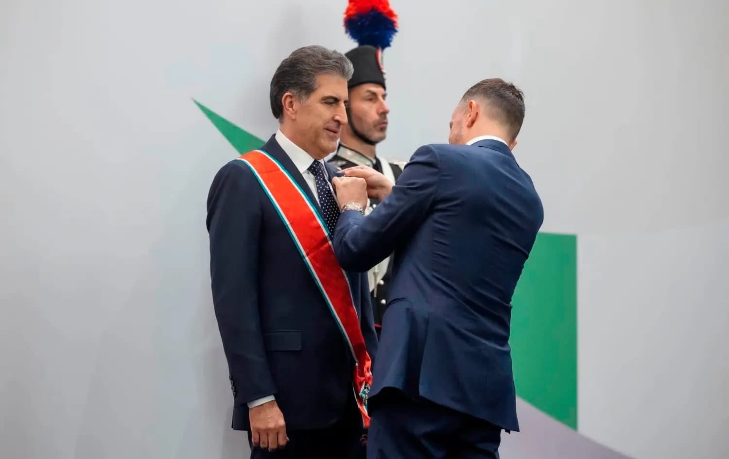 Îtalyayê çima xelata xwe ya herî bilind da Nêçîrvan Barzanî?